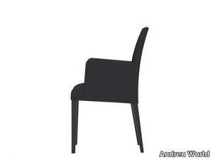 ANNA SO1384 - Upholstered chair with armrests _ Andreu World