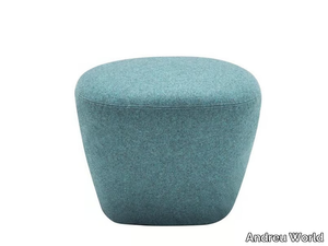 BEAT RS0211 - Upholstered square fabric pouf _ Andreu World