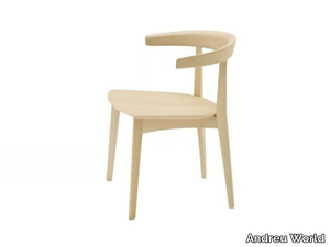 CAROLA SI0905 - Wooden chair open back _ Andreu World