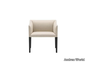 COUVÉ BU1276 - Upholstered easy chair with armrests _ Andreu World