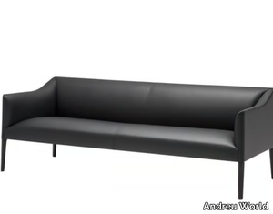 COUVÉ SF1266 - 3 seater leather sofa _ Andreu World