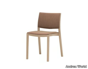 DUOS SI2752 - Upholstered wooden chair _ Andreu World