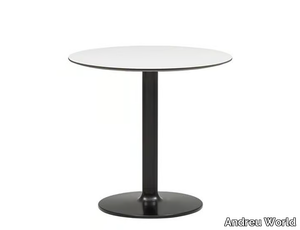 DUAL OCCASIONAL ME6432/34/47/49 - Round HPL coffee table _ Andreu World