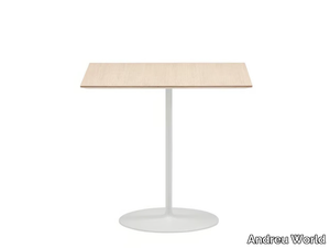 DUAL BM3342 - Aluminium table base _ Andreu World