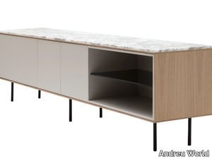 ELEMENT AP04910 - Oak sideboard with doors _ Andreu World