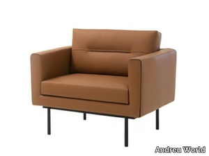 ELEMENT BU0725 - Armchair with armrests _ Andreu World