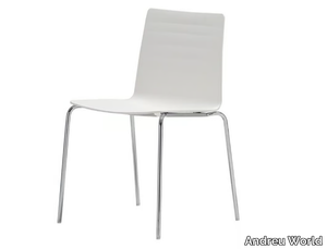 FLEX HIGH BACK SI1600 - Stackable Polymer chair _ Andreu World