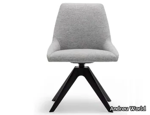 ALYA SI1551 - Swivel upholstered fabric chair _ Andreu World