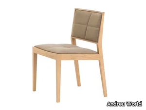 MANILA SI2016 - Upholstered beech chair _ Andreu World