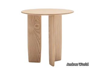 ORU ME6552 - Round ash coffee table _ Andreu World