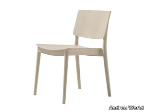 HAPPY SI0374 - Stackable wooden chair _ Andreu World