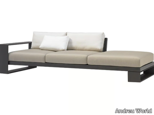 LANDSCAPE ALU SF4637 - 3 seater aluminium garden sofa _ Andreu World