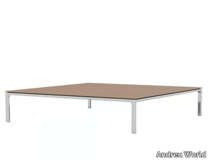 RAGLAN TABLE ME8554 - Rectangular oak coffee table _ Andreu World