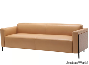 RAP SF1137 - 3 seater leather leisure sofa _ Andreu World