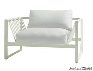 SAND SF4326 - Garden armchair with armrests _ Andreu World