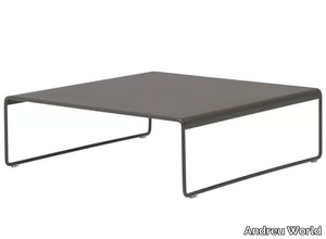 SIESTA OUTDOOR ME4753 - Low steel coffee table _ Andreu World