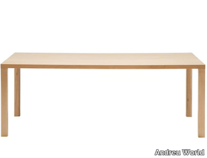 SISTEMA SP BM7215 - Beech table leg _ Andreu World