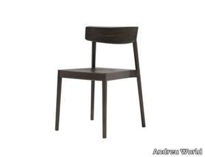 SMART SI0610 - Stackable beech chair open back _ Andreu World