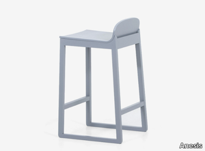 AVA - Ash stool with footrest _ Anesis