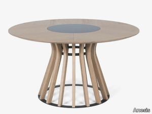 CLUDO - Round ash table _ Anesis