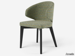 SANITA - Upholstered fabric chair with armrests _ Anesis