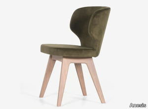 MAIDO - Upholstered wooden chair _ Anesis