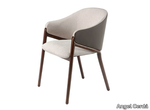 4090 - Upholstered chair with armrests _ Angel Cerdá