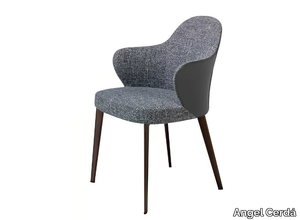 4102 - Upholstered chair with armrests _ Angel Cerdá