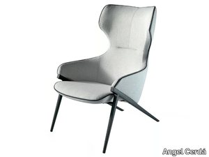 5009 - Fabric armchair with armrests _ Angel Cerdá