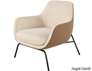 5099 - Fabric armchair with armrests _ Angel Cerdá