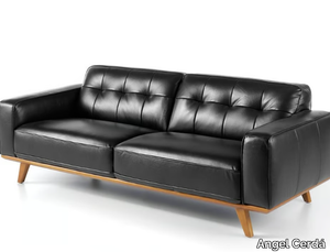 6031 - 3 seater tufted leather sofa _ Angel Cerdá