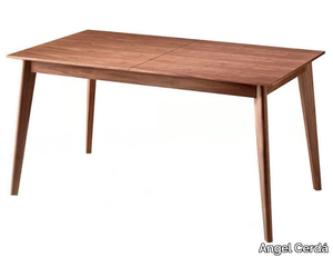 1008 - Extending rectangular wooden dining table _ Angel Cerdá