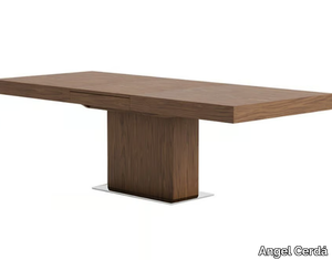 1015 - Extending rectangular wooden table _ Angel Cerdá