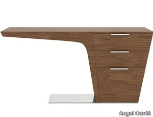 3012 - Wooden writing desk with drawers _ Angel Cerdá