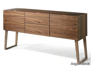 3077 - Walnut sideboard with drawers _ Angel Cerdá