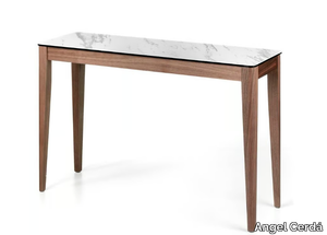 3082 - Rectangular walnut console table _ Angel Cerdá