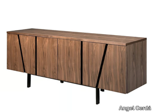 3124 - Walnut sideboard with doors _ Angel Cerdá