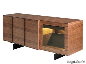 3218 - Walnut sideboard with integrated lighting _ Angel Cerdá