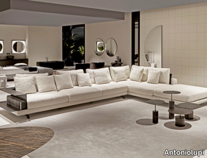 NEVERLAND - Sectional modular fabric sofa _ Antoniolupi