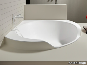 OFURO2 - Semi-inset Flumood® bathtub _ Antoniolupi