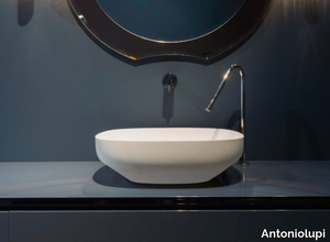 AGO - Countertop oval Flumood® washbasin _ Antoniolupi