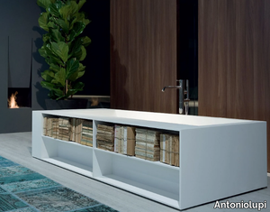 BIBLIO - Corian® bathtub _ Antoniolupi