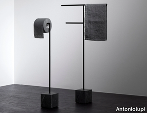 BIVIO - Toilet roll holder / towel rack _ Antoniolupi