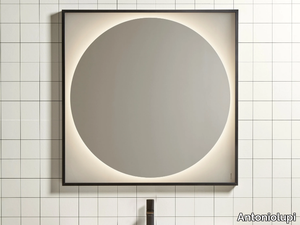 DIALOGANTI - Framed wall-mounted mirror with integrated lighting _ Antoniolupi