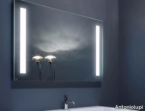 SPIO - Wall-mounted bathroom mirror with integrated lighting _ Antoniolupi