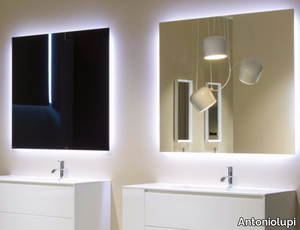 VARIO - Wall-mounted bathroom mirror with integrated lighting _ Antoniolupi