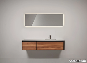 ATELIER - Wall-mounted sectional vanity unit _ Antoniolupi