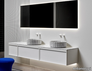 BEMADE - Double wall-mounted vanity unit with drawers _ Antoniolupi