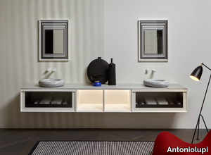 BEMADE - Double wall-mounted vanity unit with drawers _ Antoniolupi