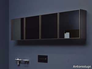 BESPOKE - Wall-mounted bathroom mirror with cabinet _ Antoniolupi